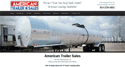 Desktop Screenshot of americantrailersales.com